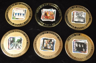 beatles stamp collection